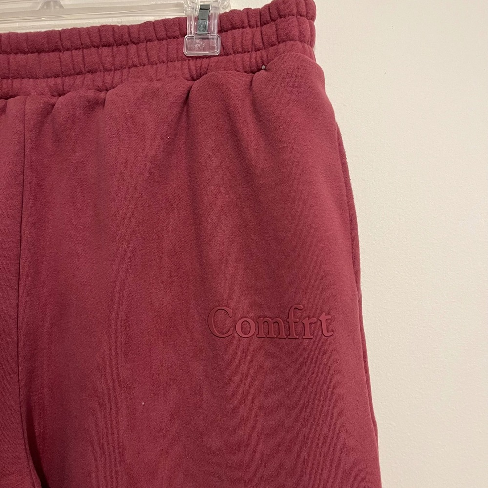 Comfrt Lounge Pants Signature Sweatpants Raspberry Pink Unisex Size 2XL - Picture 3 of 4